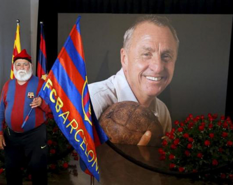 Barcelona to name one of its stadiums after Johan Cruyff